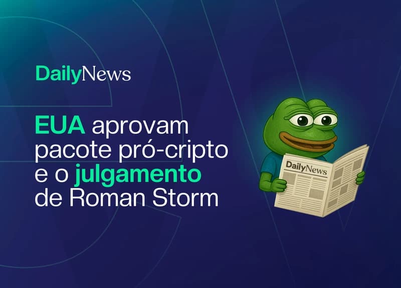 🔲 EUA aprovam pacote pró-cripto e o julgamento de Roman Storm