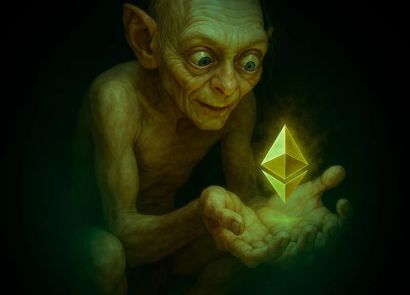 🔲 Instituições ainda gostam bastante de ETH, não só de Ethereum
