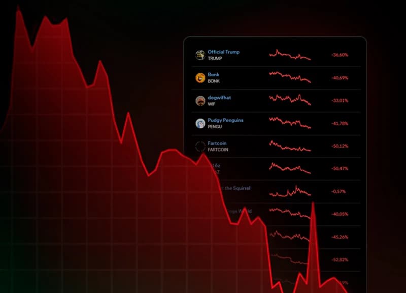 🔲 Solana é devastada após crise das memecoins