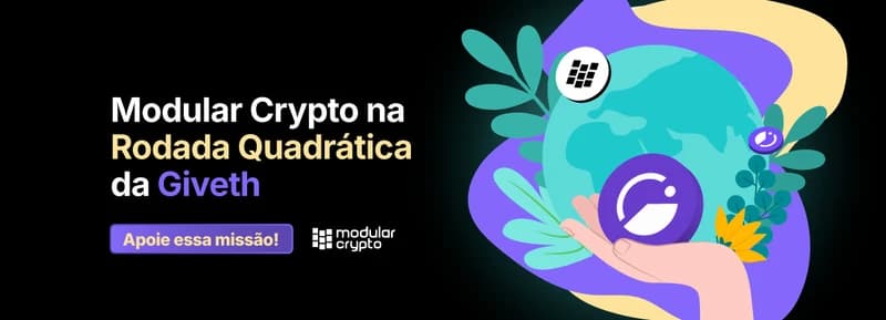 🔲Modular Crypto na Rodada Quadrática da Giveth 